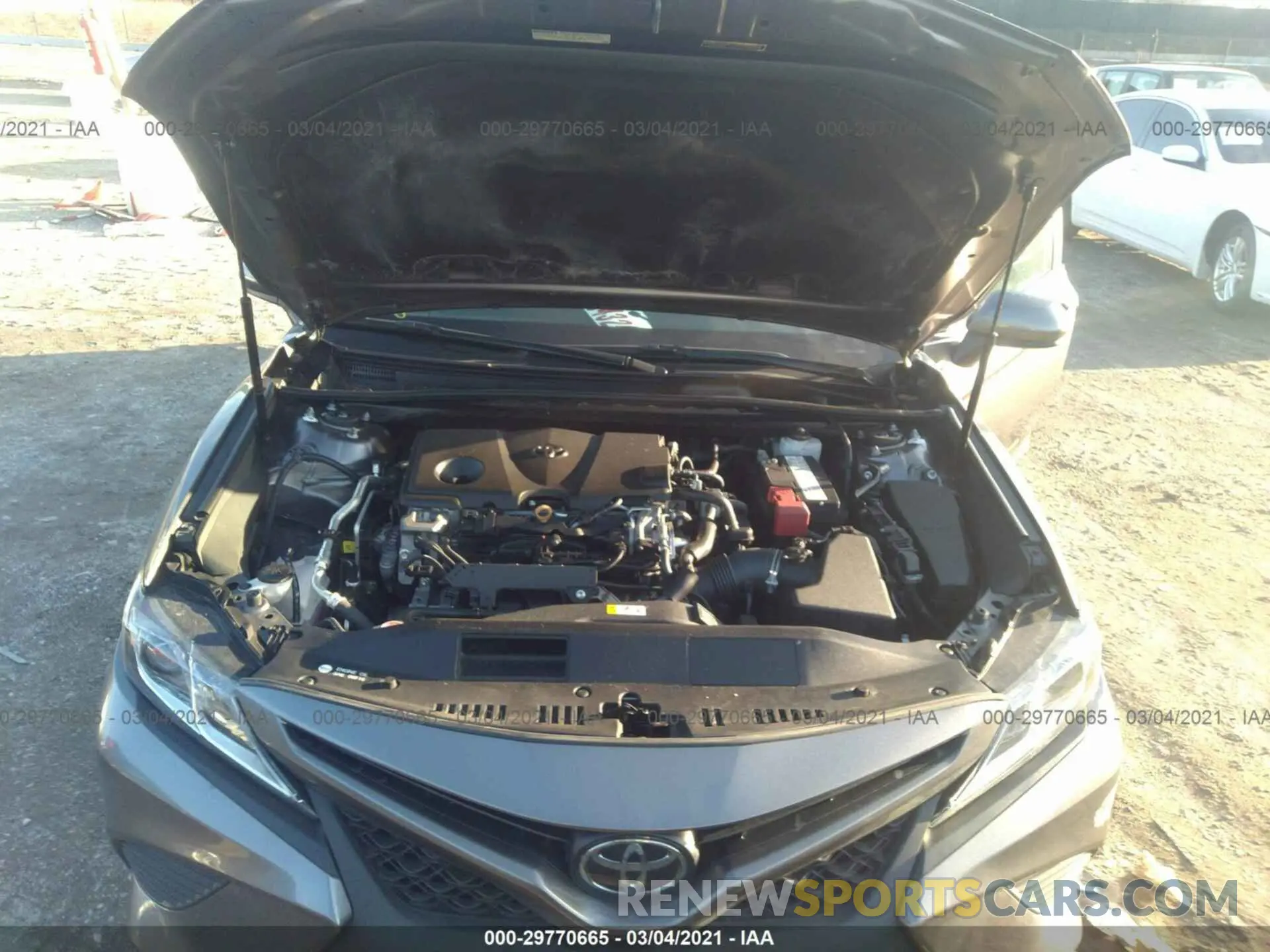 10 Photograph of a damaged car 4T1B11HK0KU745808 TOYOTA CAMRY 2019