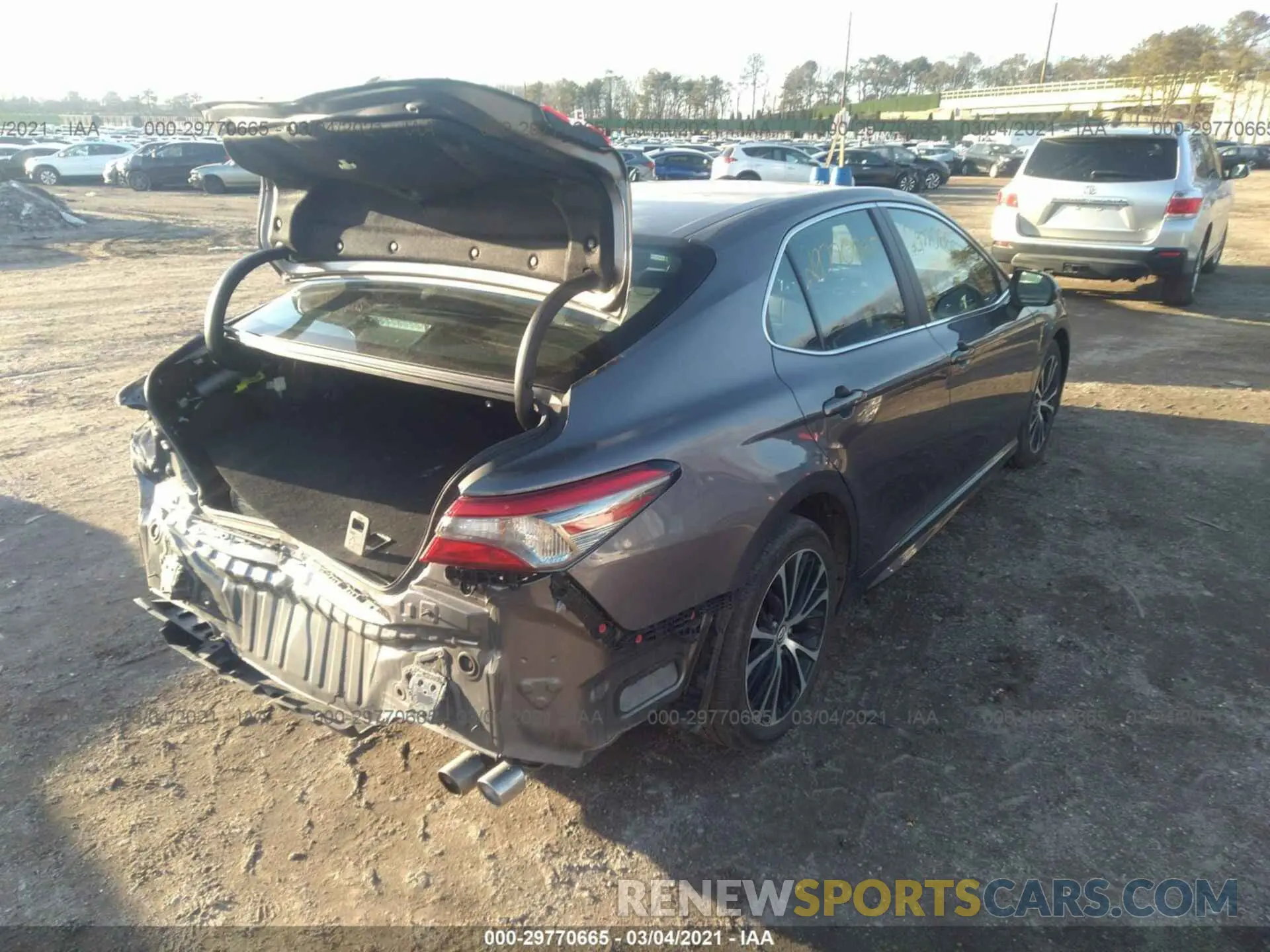 4 Photograph of a damaged car 4T1B11HK0KU745808 TOYOTA CAMRY 2019