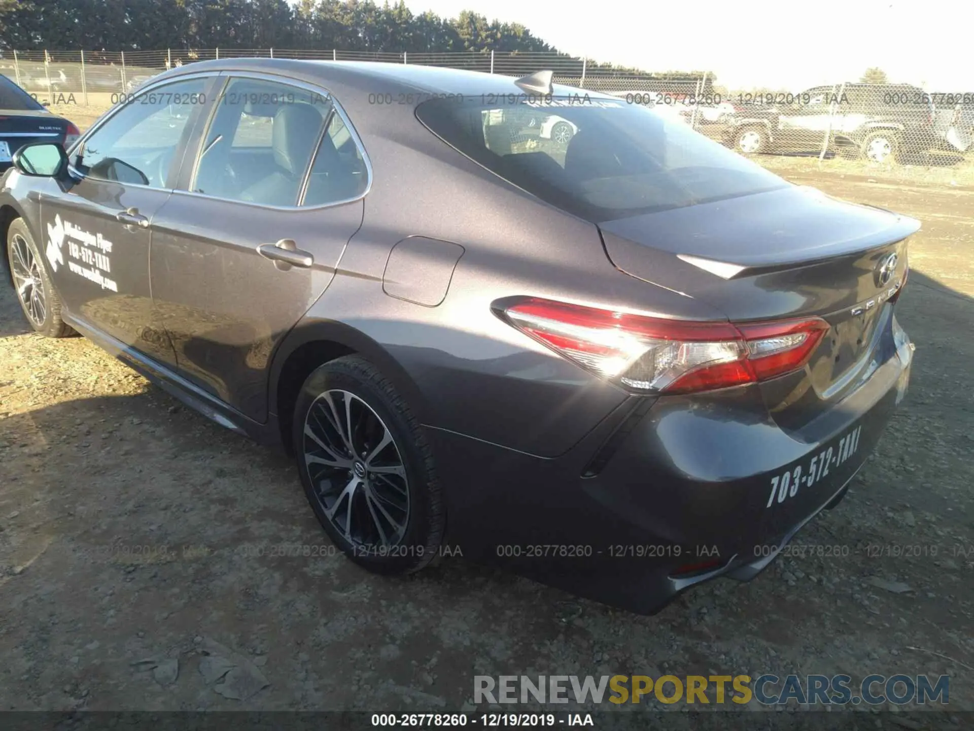 3 Photograph of a damaged car 4T1B11HK0KU746425 TOYOTA CAMRY 2019