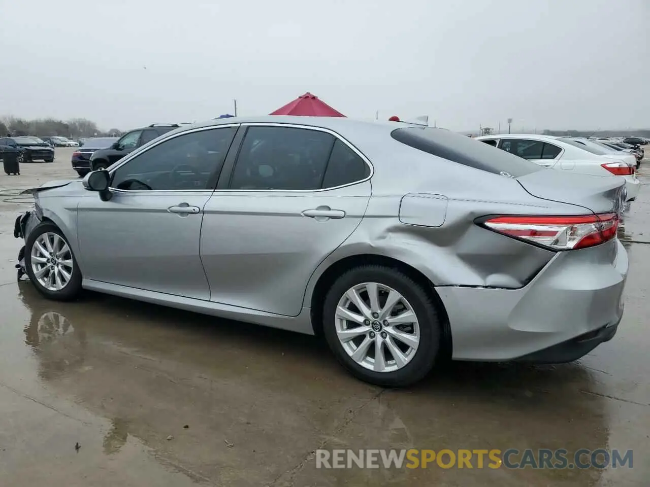 2 Photograph of a damaged car 4T1B11HK0KU752466 TOYOTA CAMRY 2019