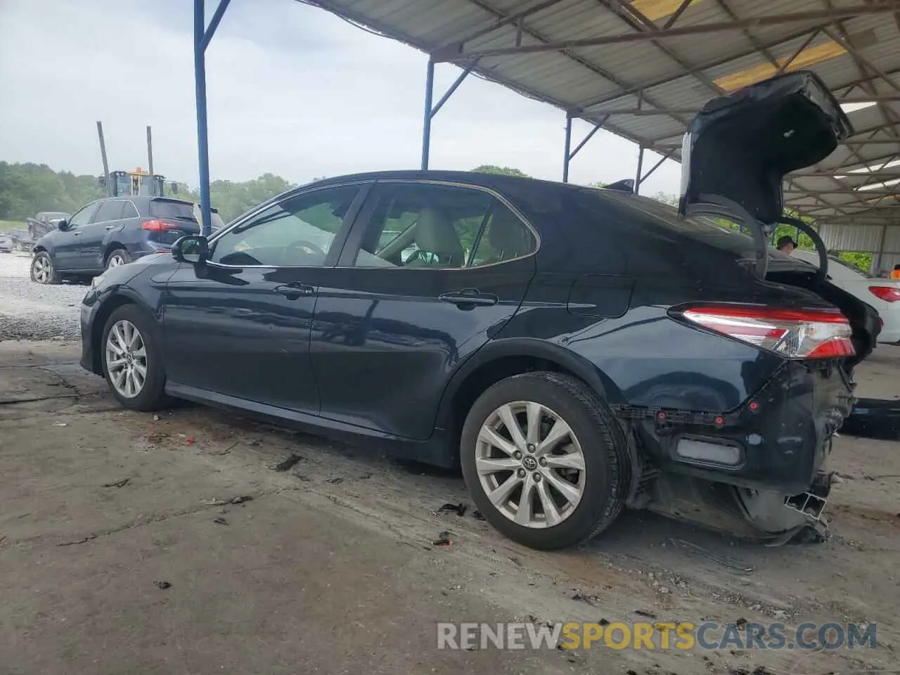 2 Photograph of a damaged car 4T1B11HK0KU766142 TOYOTA CAMRY 2019