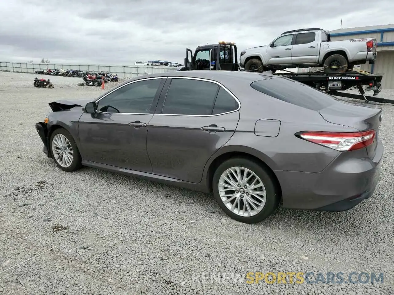 2 Photograph of a damaged car 4T1B11HK0KU772099 TOYOTA CAMRY 2019