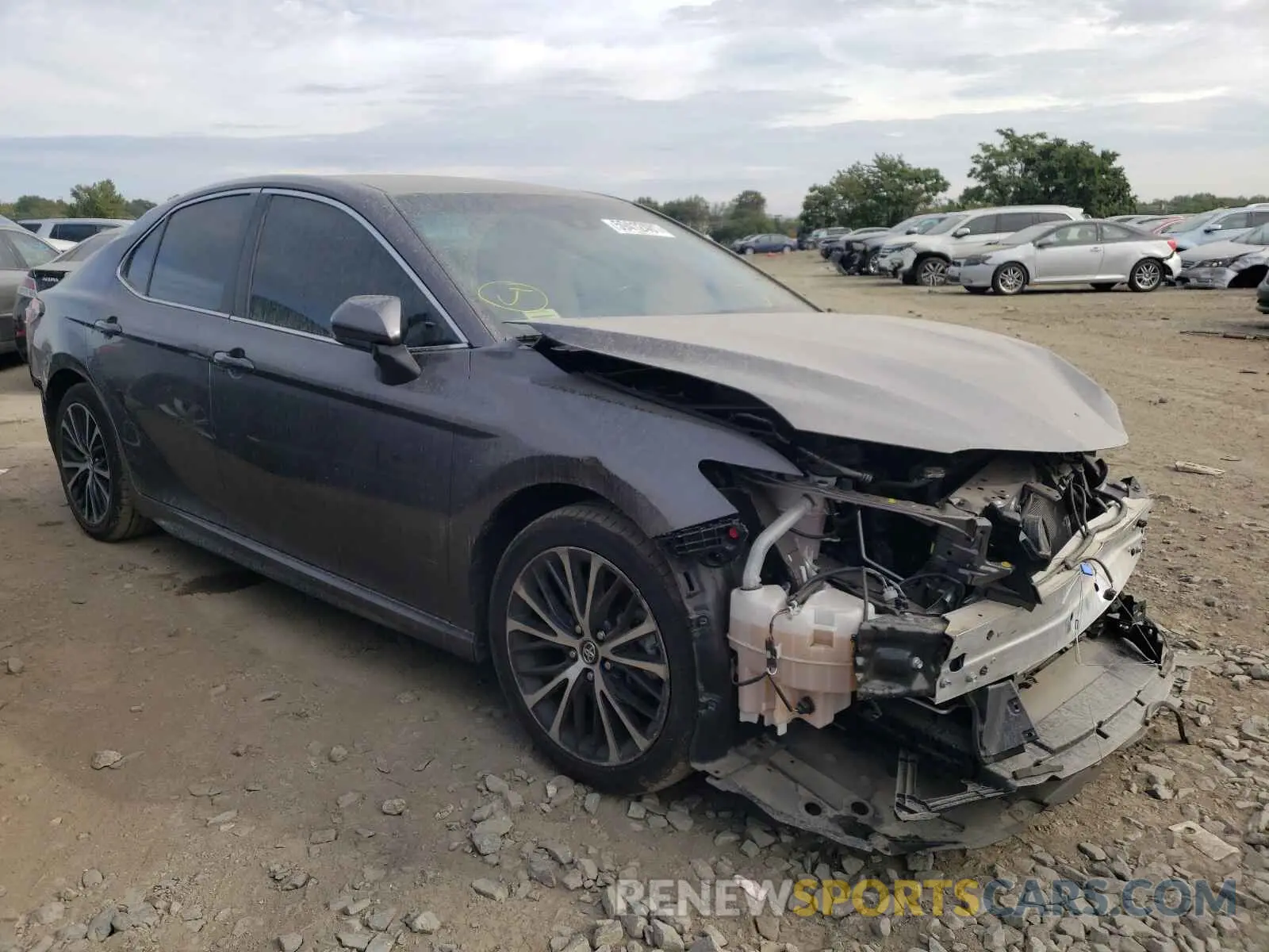 1 Photograph of a damaged car 4T1B11HK0KU773057 TOYOTA CAMRY 2019