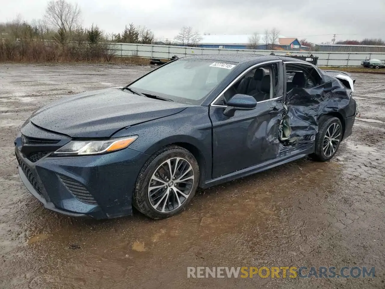 1 Photograph of a damaged car 4T1B11HK0KU776122 TOYOTA CAMRY 2019