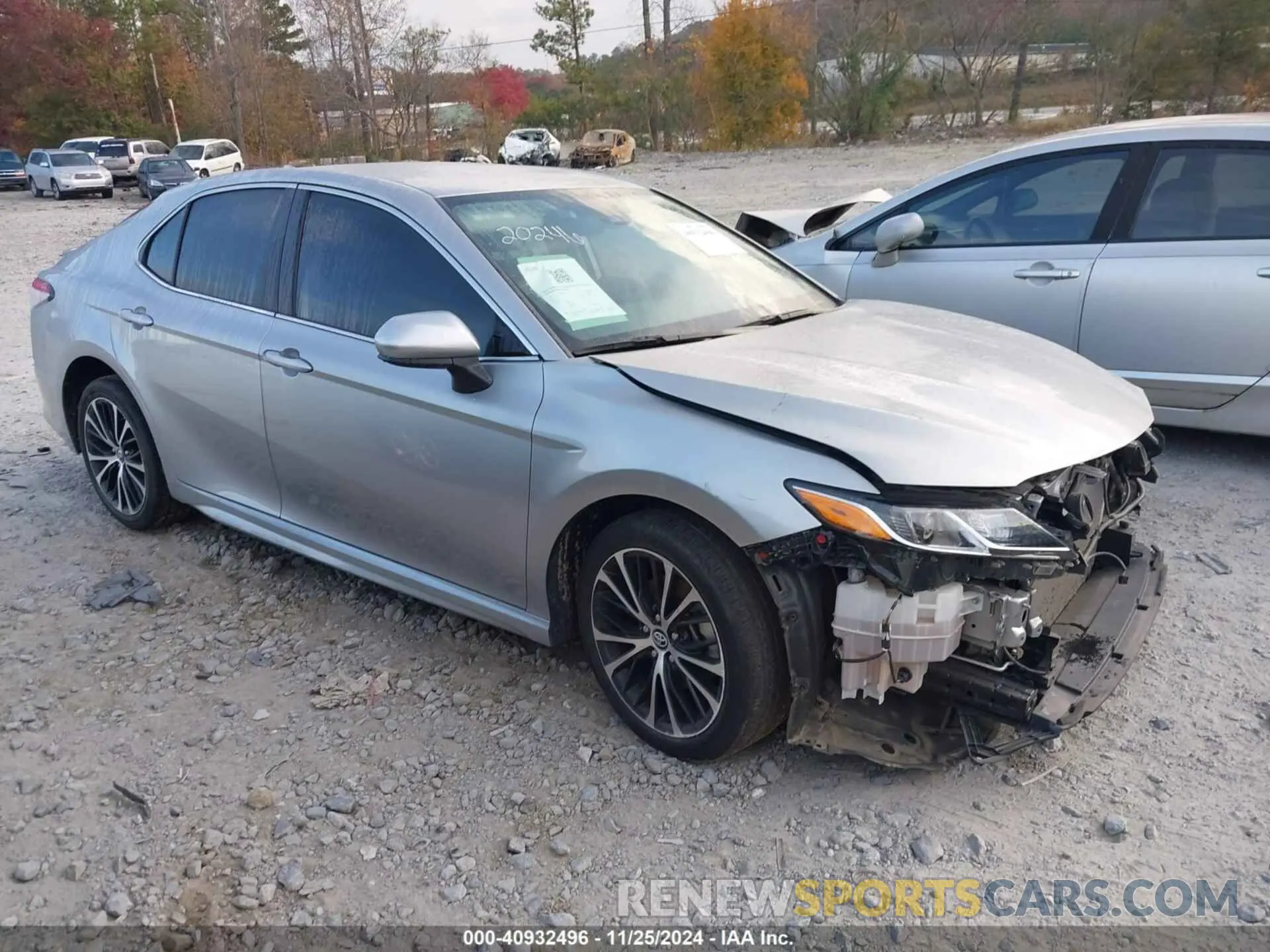 1 Photograph of a damaged car 4T1B11HK0KU785886 TOYOTA CAMRY 2019
