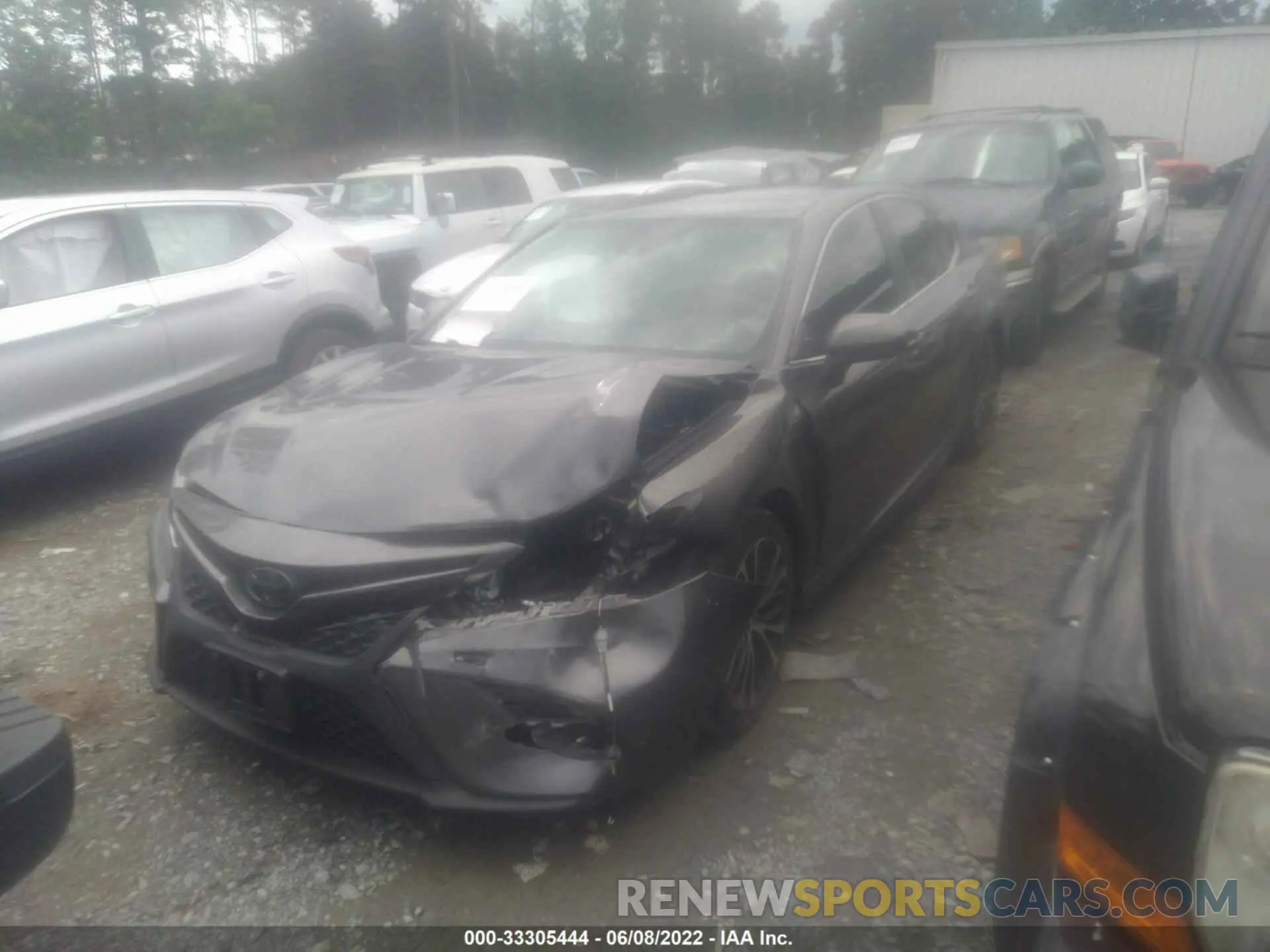 2 Photograph of a damaged car 4T1B11HK0KU797813 TOYOTA CAMRY 2019