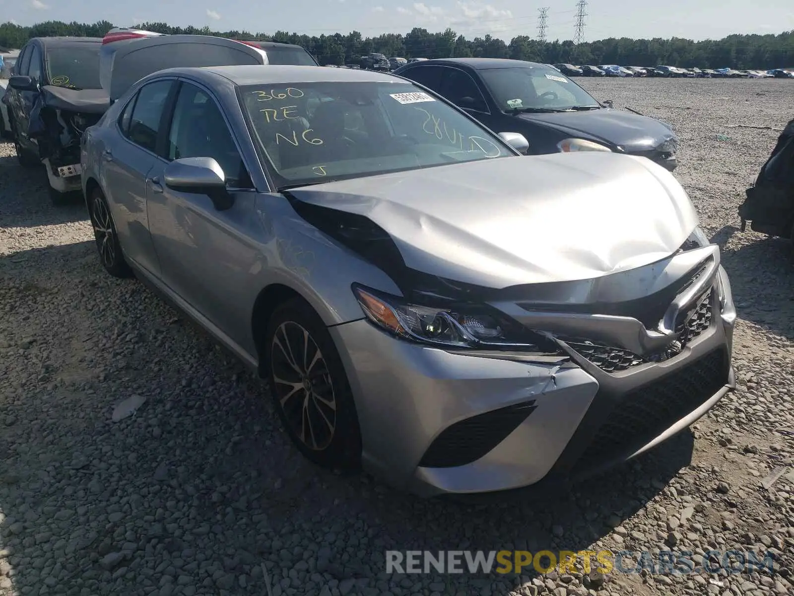 1 Photograph of a damaged car 4T1B11HK0KU798279 TOYOTA CAMRY 2019