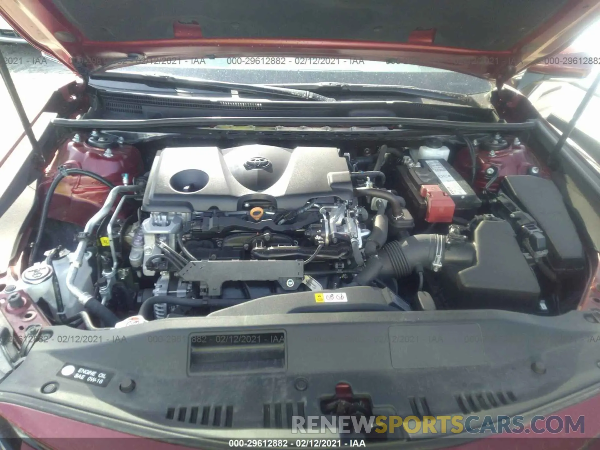 10 Photograph of a damaged car 4T1B11HK0KU817221 TOYOTA CAMRY 2019