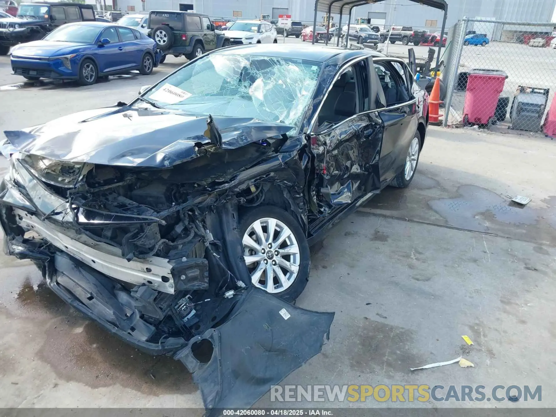 2 Photograph of a damaged car 4T1B11HK0KU849912 TOYOTA CAMRY 2019