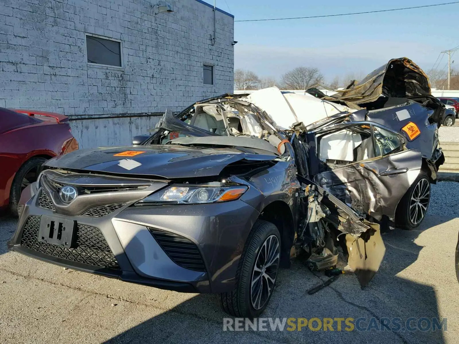 2 Photograph of a damaged car 4T1B11HK1KU178136 TOYOTA CAMRY 2019