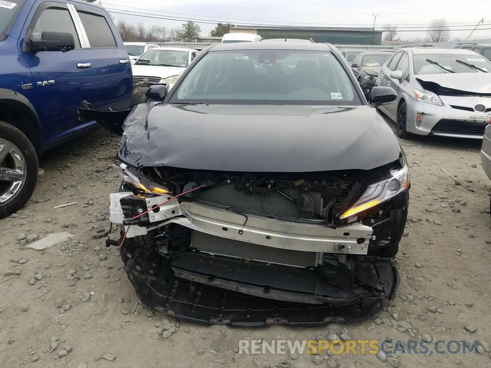 7 Photograph of a damaged car 4T1B11HK1KU193316 TOYOTA CAMRY 2019