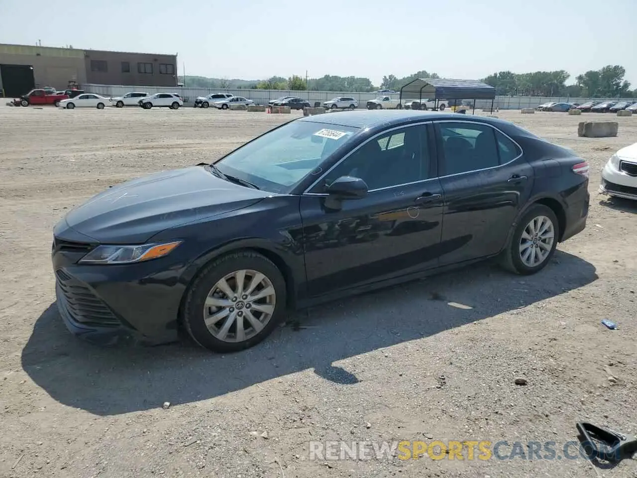 1 Photograph of a damaged car 4T1B11HK1KU203553 TOYOTA CAMRY 2019