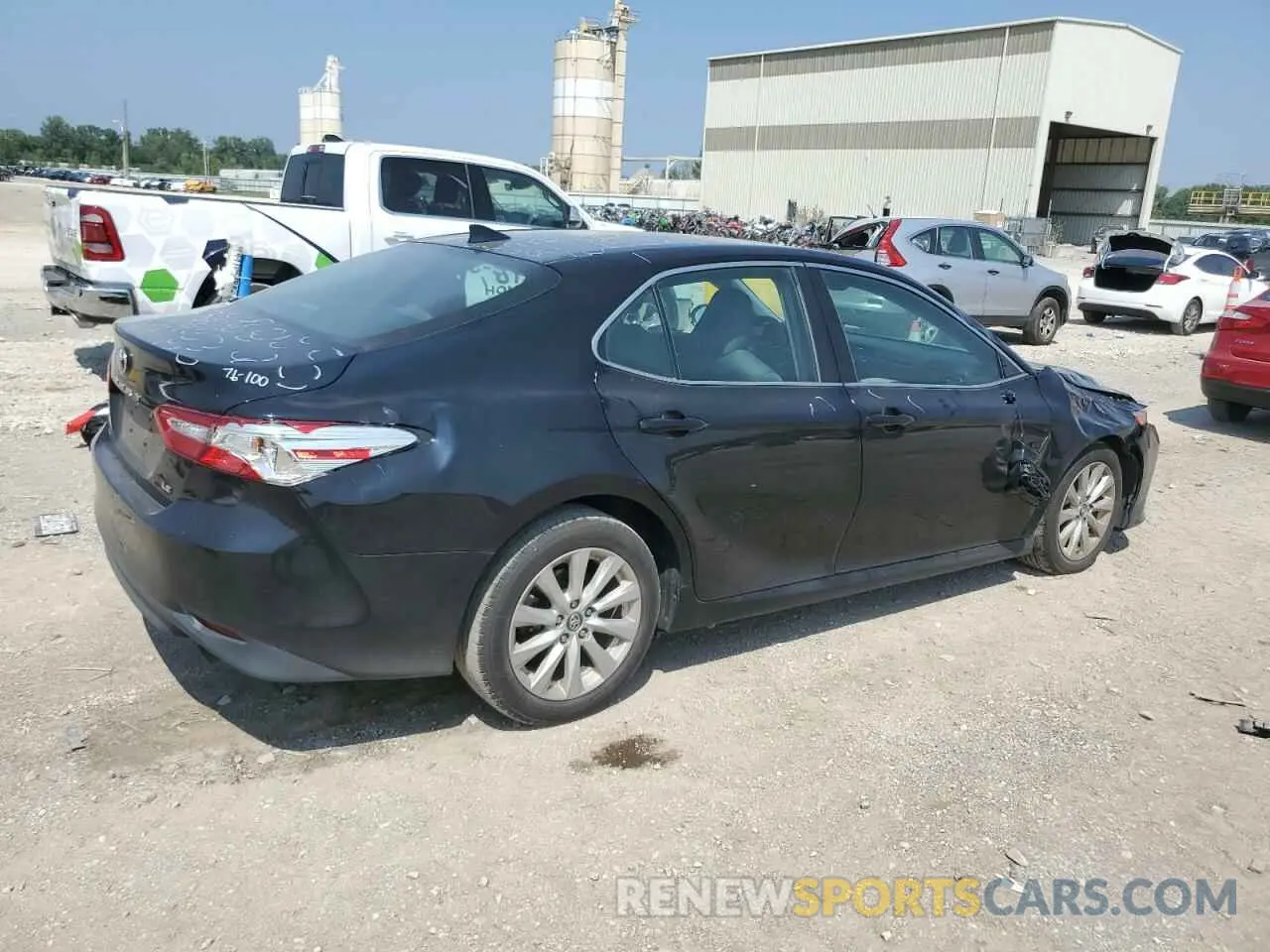 3 Photograph of a damaged car 4T1B11HK1KU203553 TOYOTA CAMRY 2019