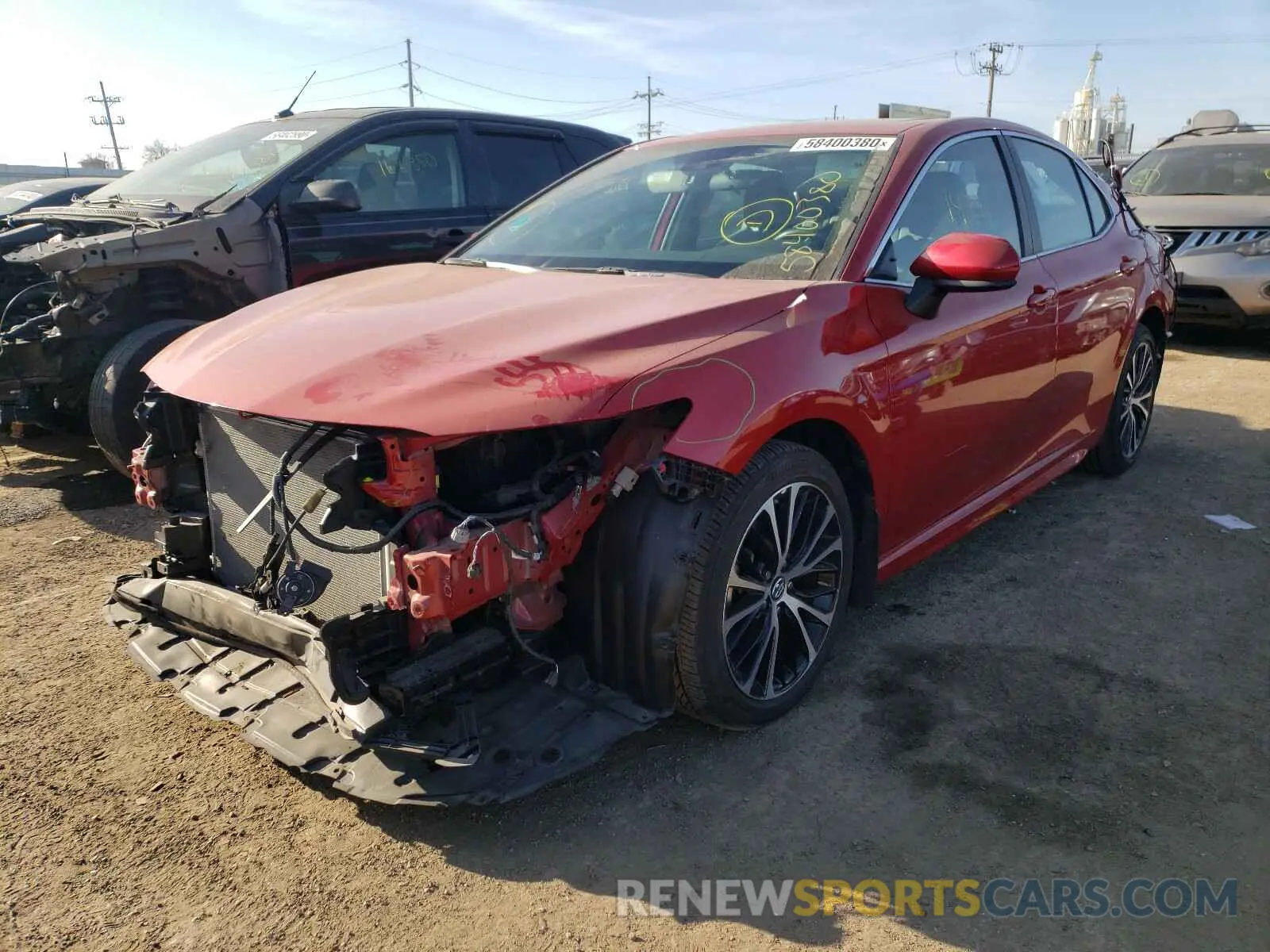 2 Photograph of a damaged car 4T1B11HK1KU215749 TOYOTA CAMRY 2019