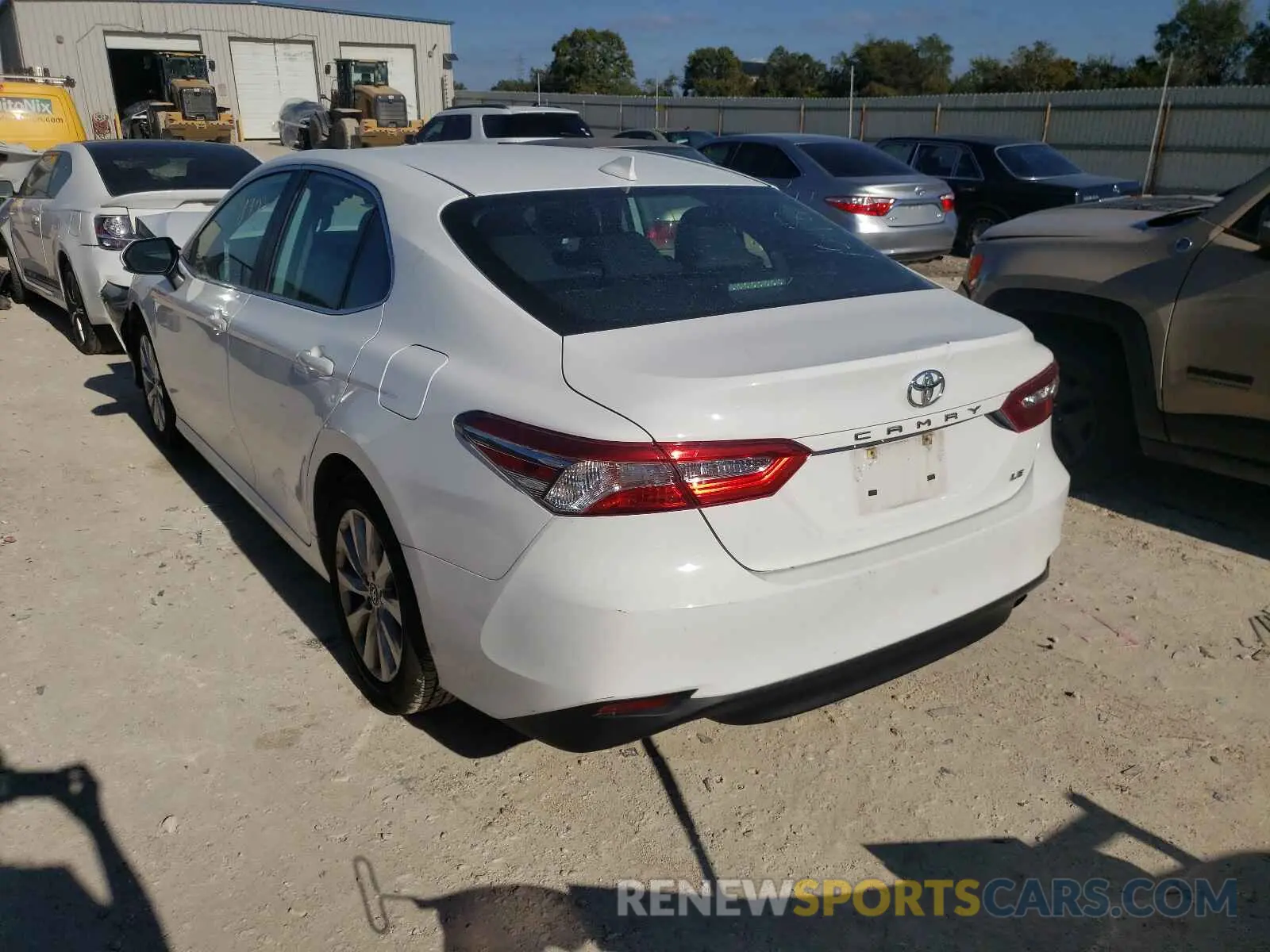 3 Photograph of a damaged car 4T1B11HK1KU229652 TOYOTA CAMRY 2019