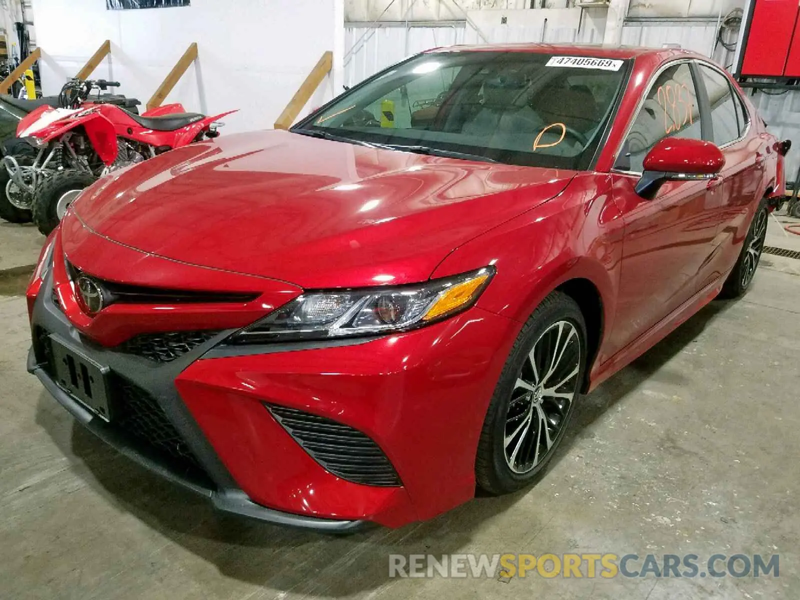 2 Photograph of a damaged car 4T1B11HK1KU234544 TOYOTA CAMRY 2019