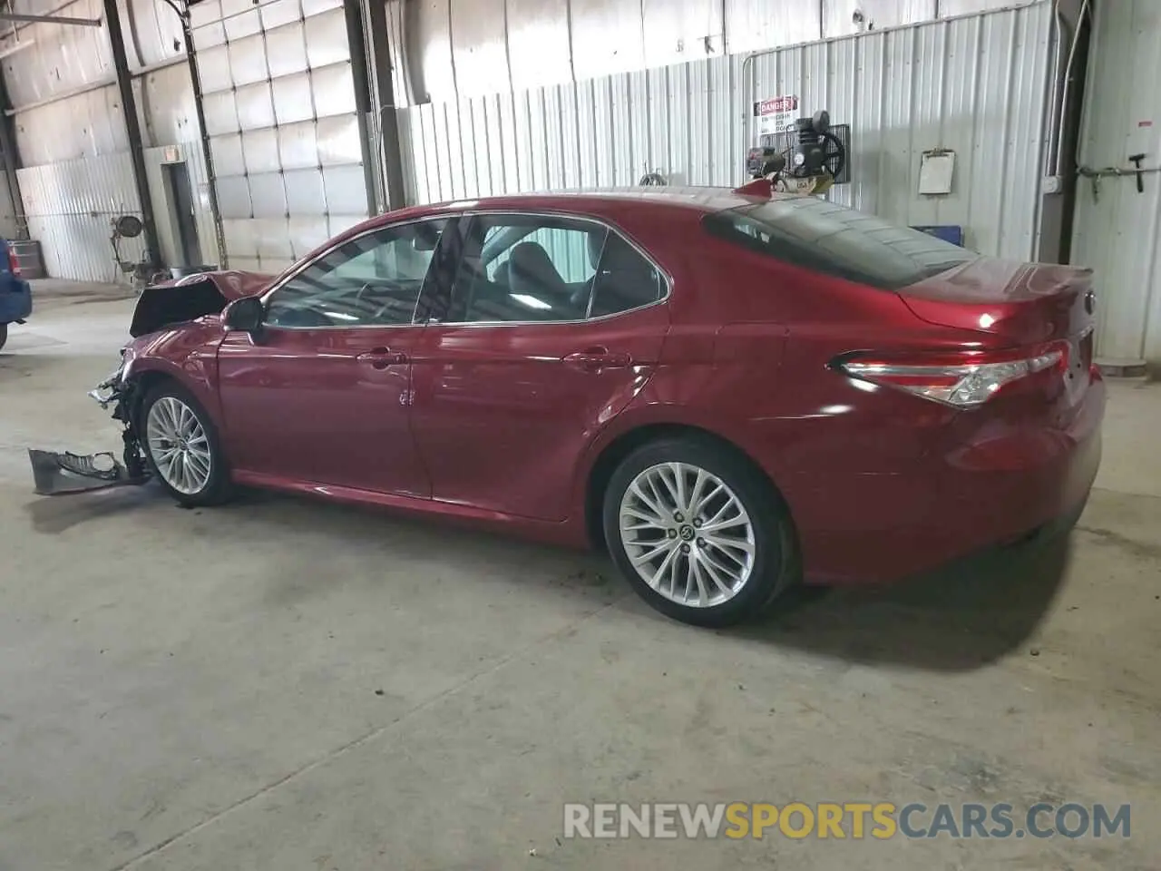 2 Photograph of a damaged car 4T1B11HK1KU234706 TOYOTA CAMRY 2019