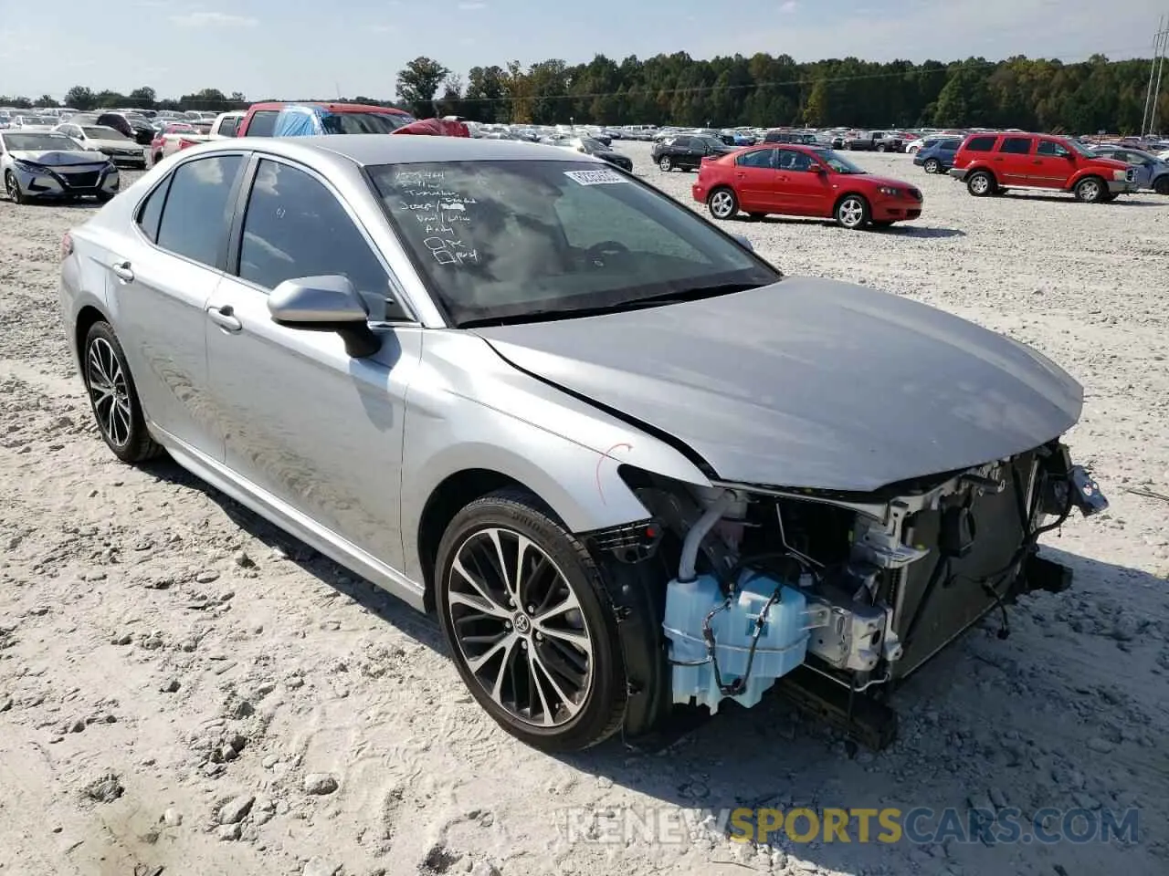 1 Photograph of a damaged car 4T1B11HK1KU236987 TOYOTA CAMRY 2019