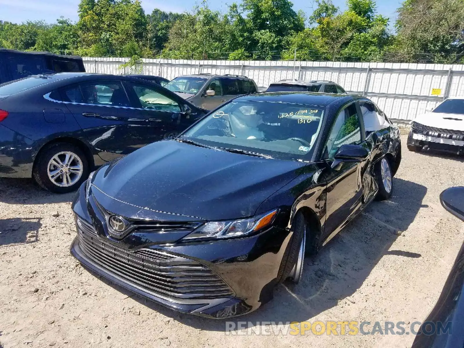 2 Photograph of a damaged car 4T1B11HK1KU255605 TOYOTA CAMRY 2019