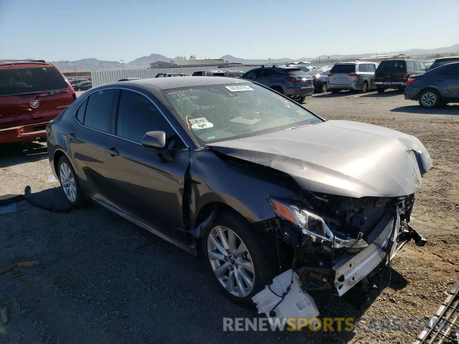 1 Photograph of a damaged car 4T1B11HK1KU260819 TOYOTA CAMRY 2019