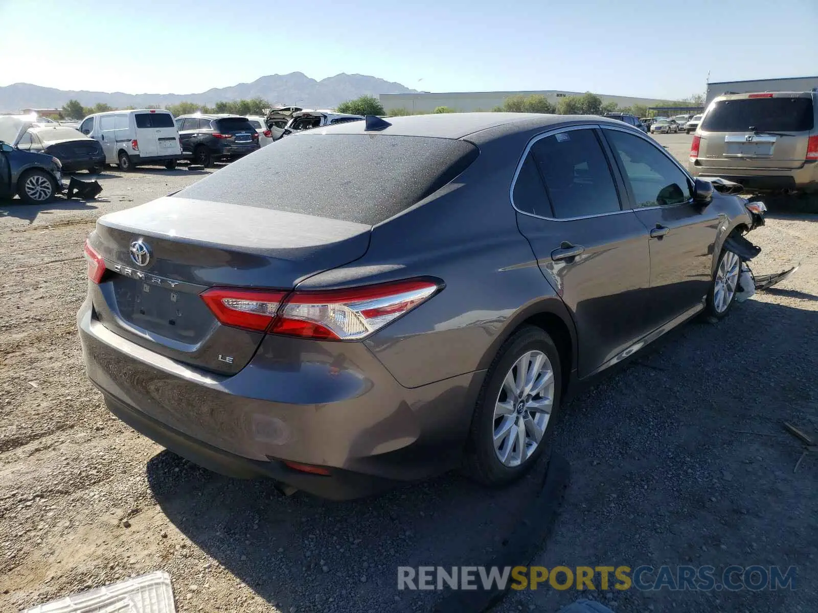 4 Photograph of a damaged car 4T1B11HK1KU260819 TOYOTA CAMRY 2019