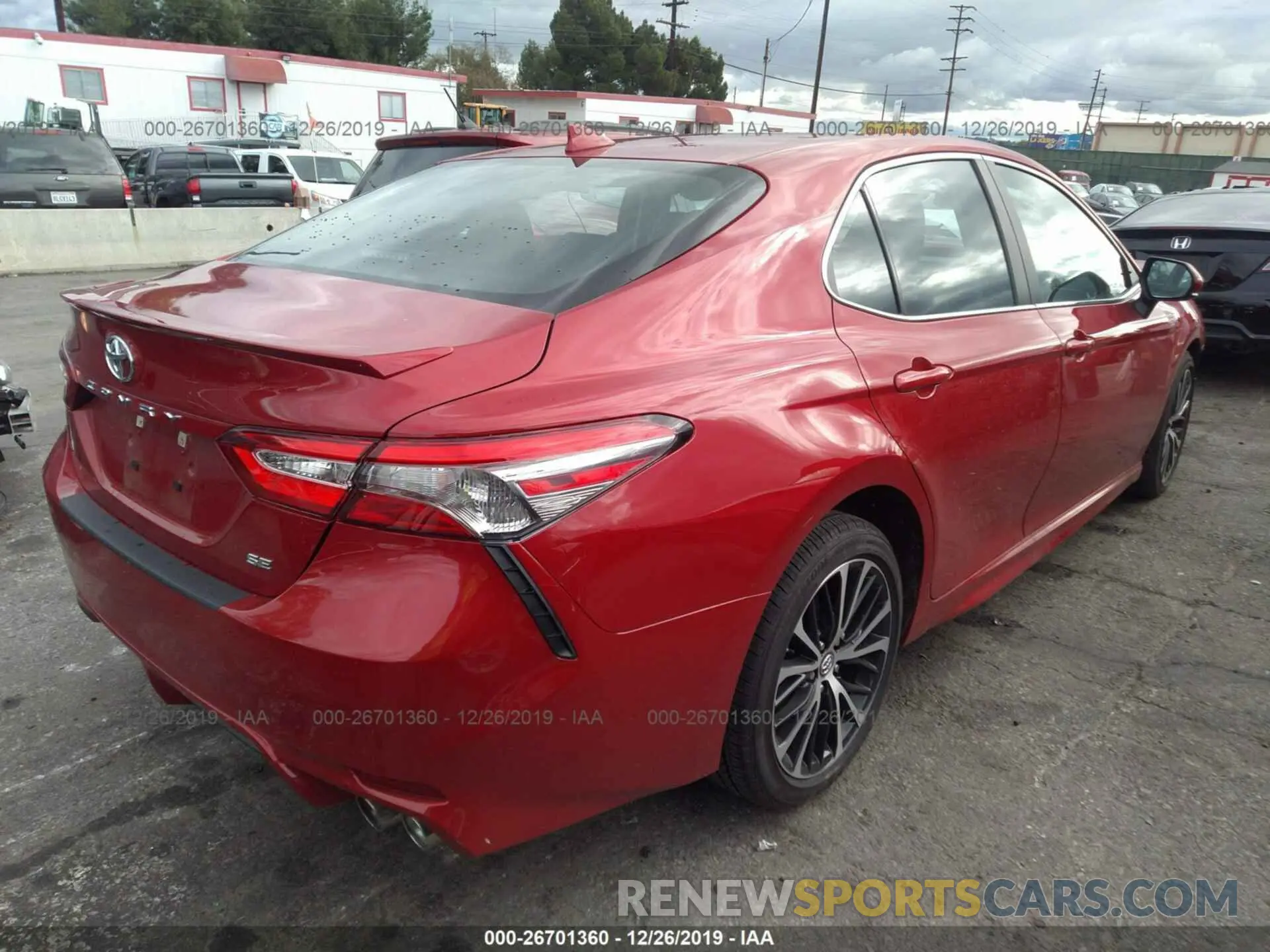4 Photograph of a damaged car 4T1B11HK1KU273439 TOYOTA CAMRY 2019