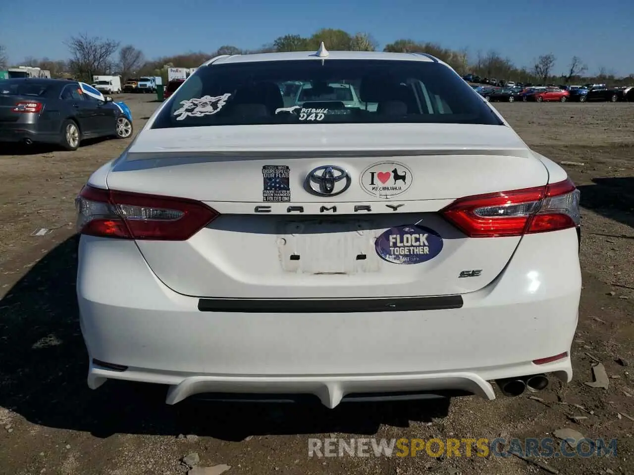 6 Photograph of a damaged car 4T1B11HK1KU276924 TOYOTA CAMRY 2019