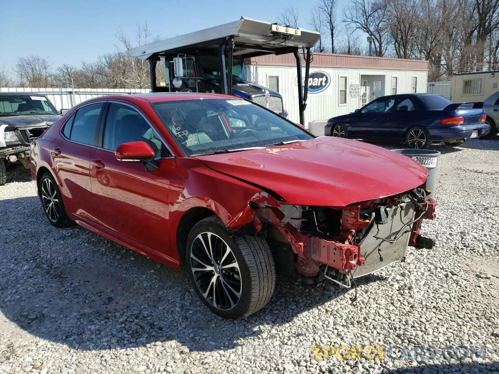 1 Photograph of a damaged car 4T1B11HK1KU283999 TOYOTA CAMRY 2019