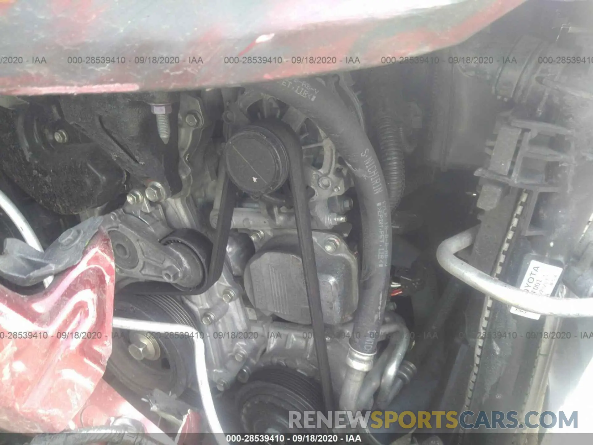 10 Photograph of a damaged car 4T1B11HK1KU681438 TOYOTA CAMRY 2019