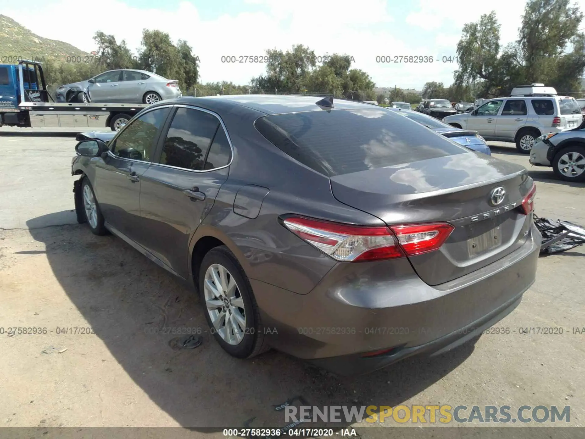 3 Photograph of a damaged car 4T1B11HK1KU690009 TOYOTA CAMRY 2019