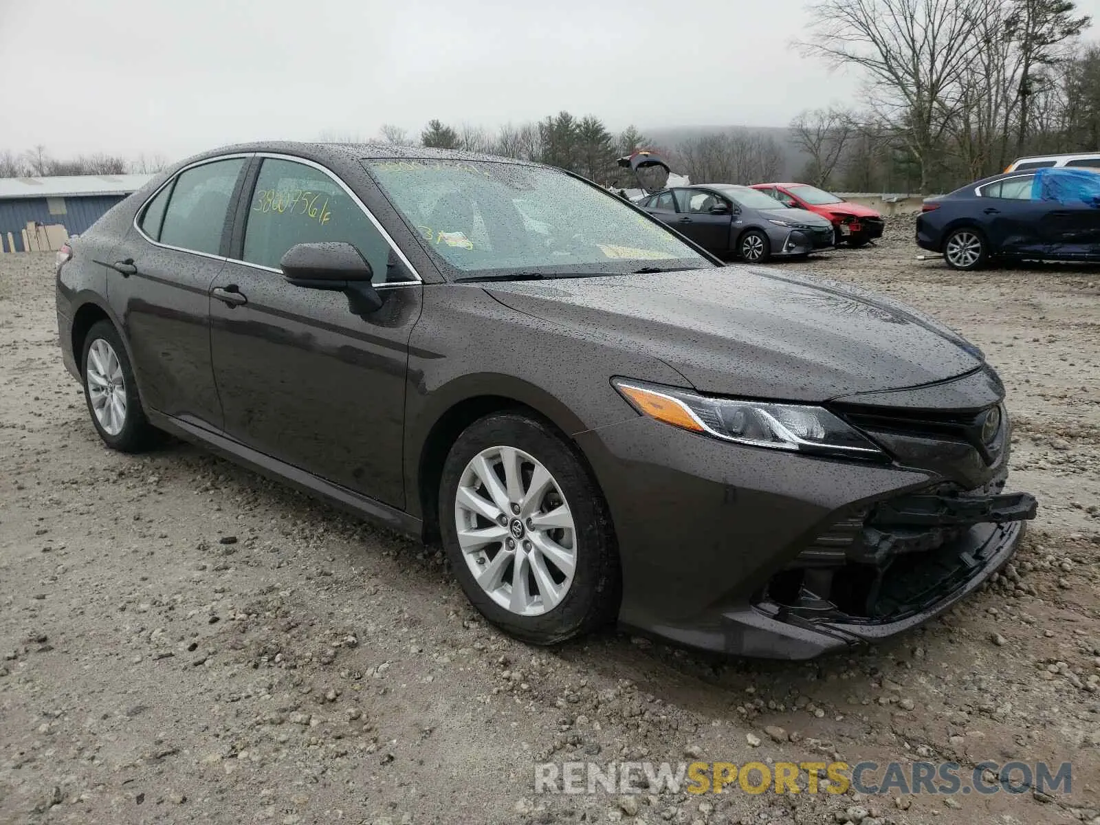1 Photograph of a damaged car 4T1B11HK1KU698708 TOYOTA CAMRY 2019