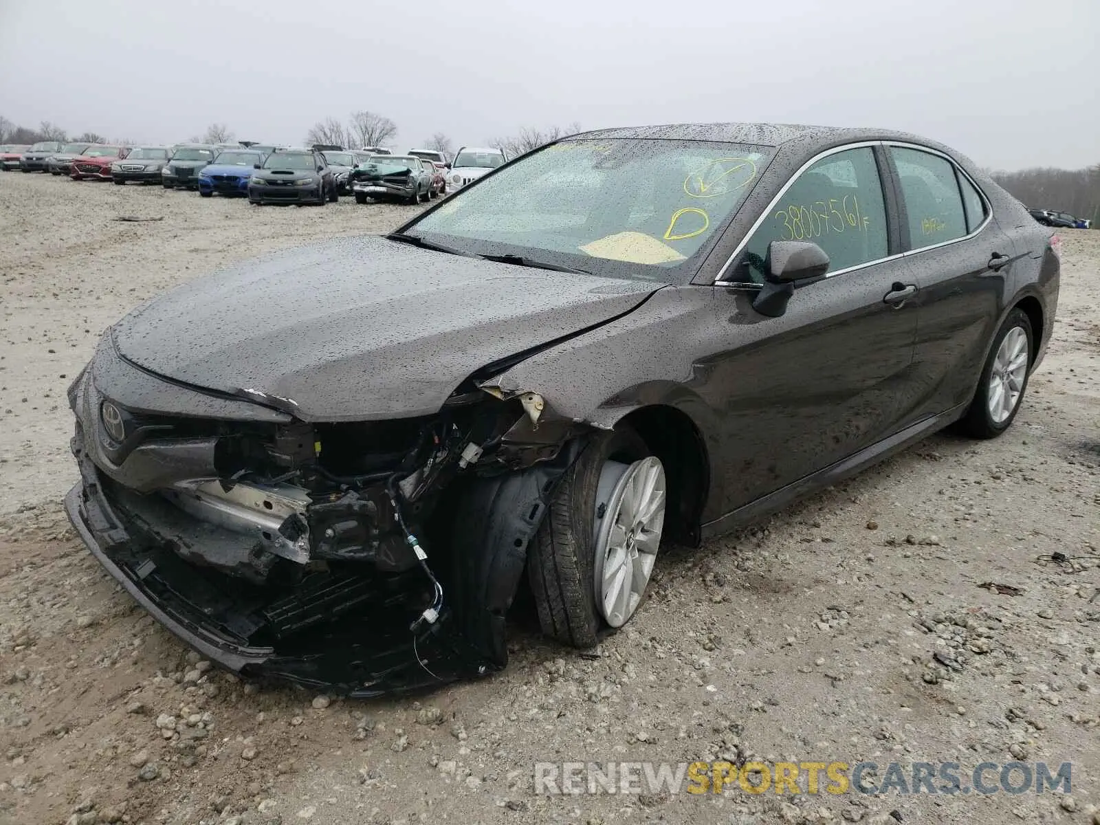 2 Photograph of a damaged car 4T1B11HK1KU698708 TOYOTA CAMRY 2019
