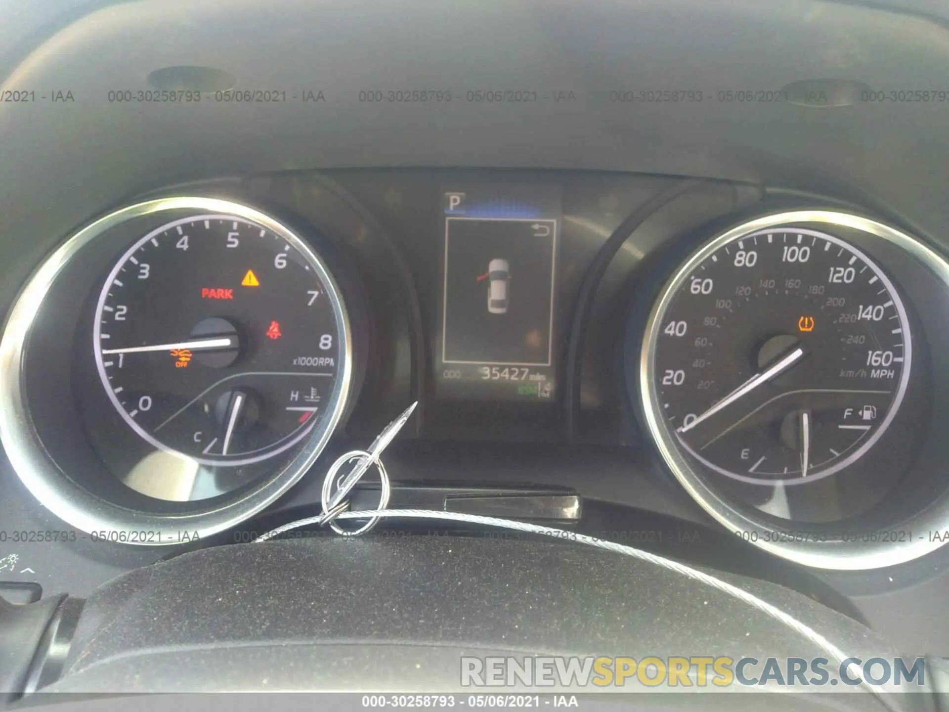 7 Photograph of a damaged car 4T1B11HK1KU704183 TOYOTA CAMRY 2019