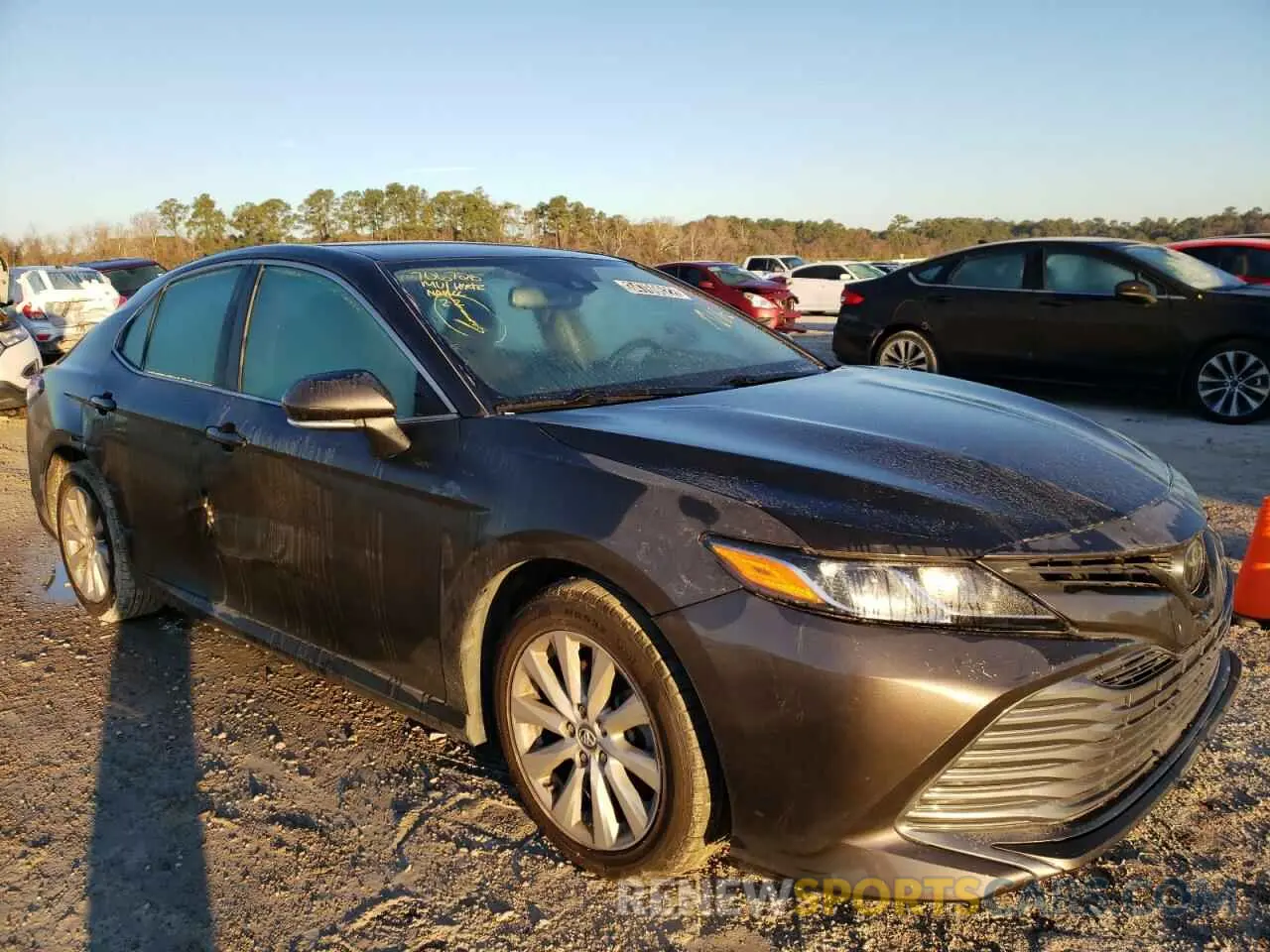 1 Photograph of a damaged car 4T1B11HK1KU706726 TOYOTA CAMRY 2019