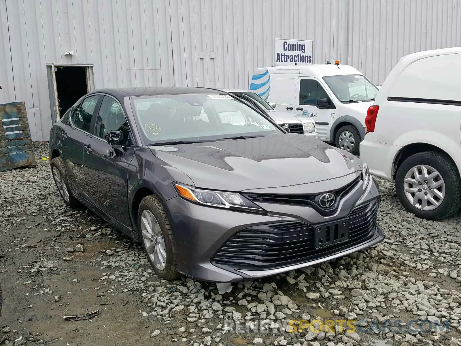 1 Photograph of a damaged car 4T1B11HK1KU710775 TOYOTA CAMRY 2019
