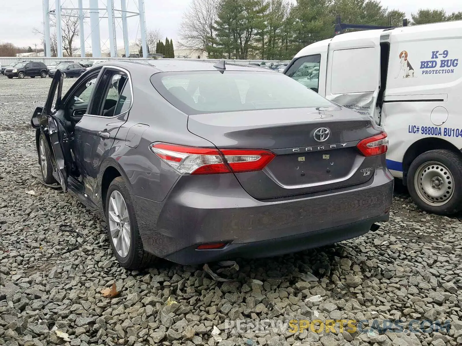 3 Photograph of a damaged car 4T1B11HK1KU710775 TOYOTA CAMRY 2019