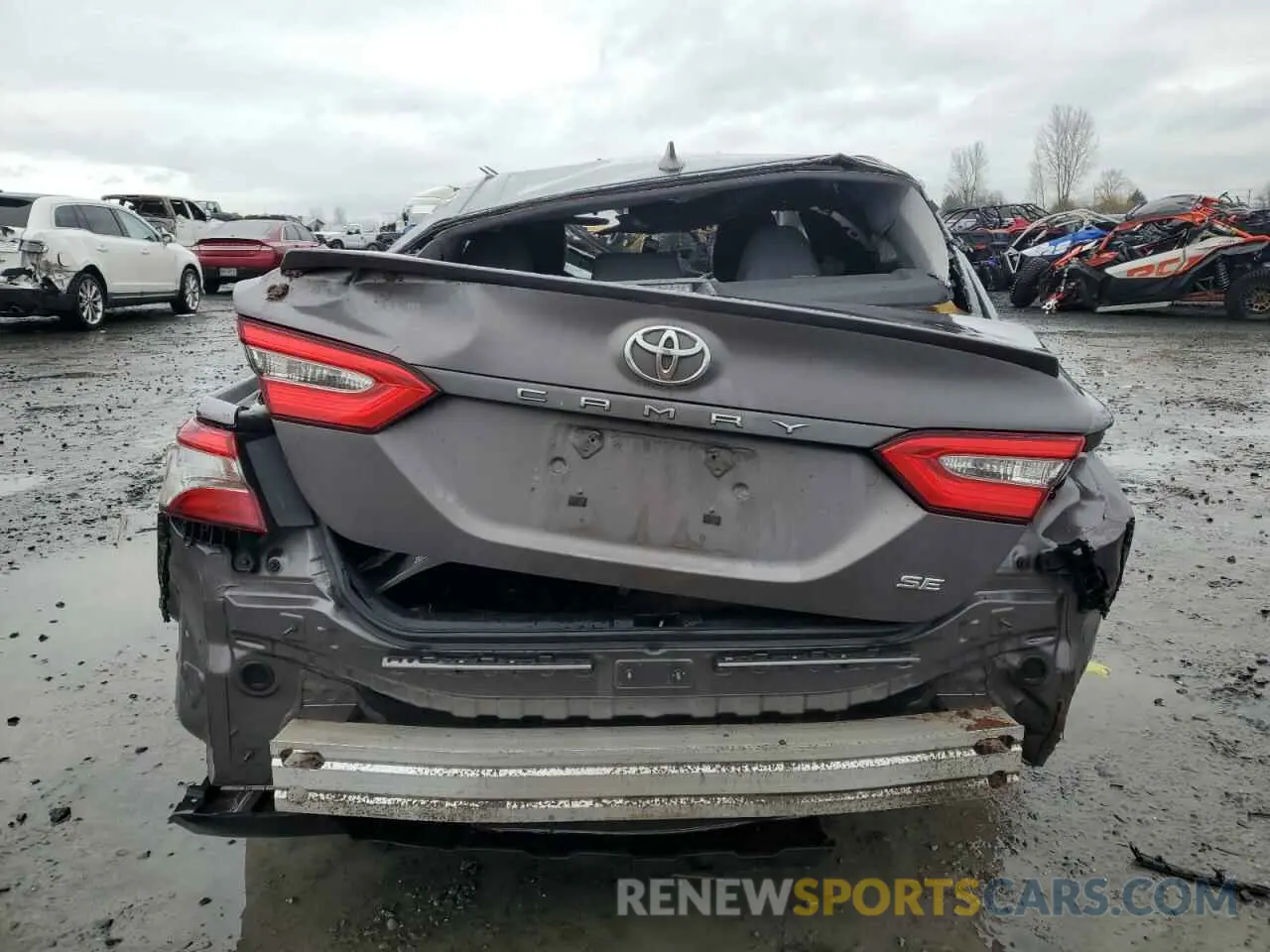 6 Photograph of a damaged car 4T1B11HK1KU715085 TOYOTA CAMRY 2019