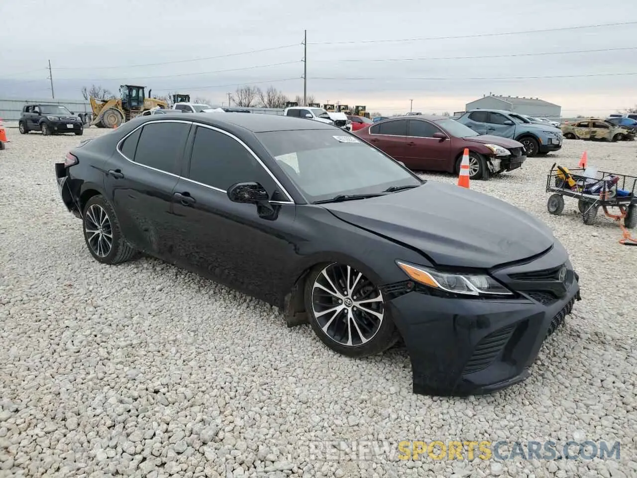 4 Photograph of a damaged car 4T1B11HK1KU715491 TOYOTA CAMRY 2019