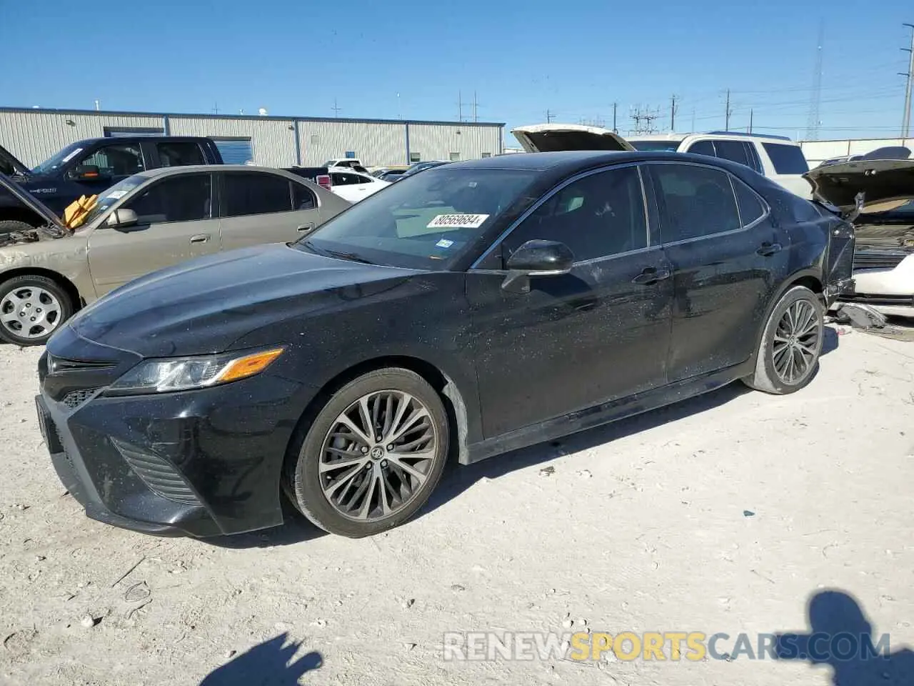 1 Photograph of a damaged car 4T1B11HK1KU723137 TOYOTA CAMRY 2019