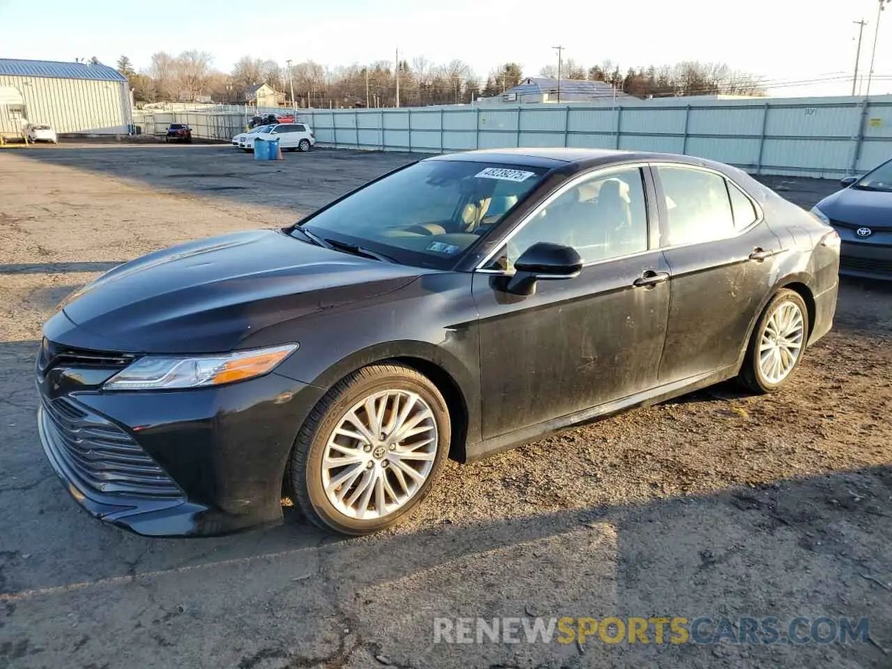 1 Photograph of a damaged car 4T1B11HK1KU728774 TOYOTA CAMRY 2019