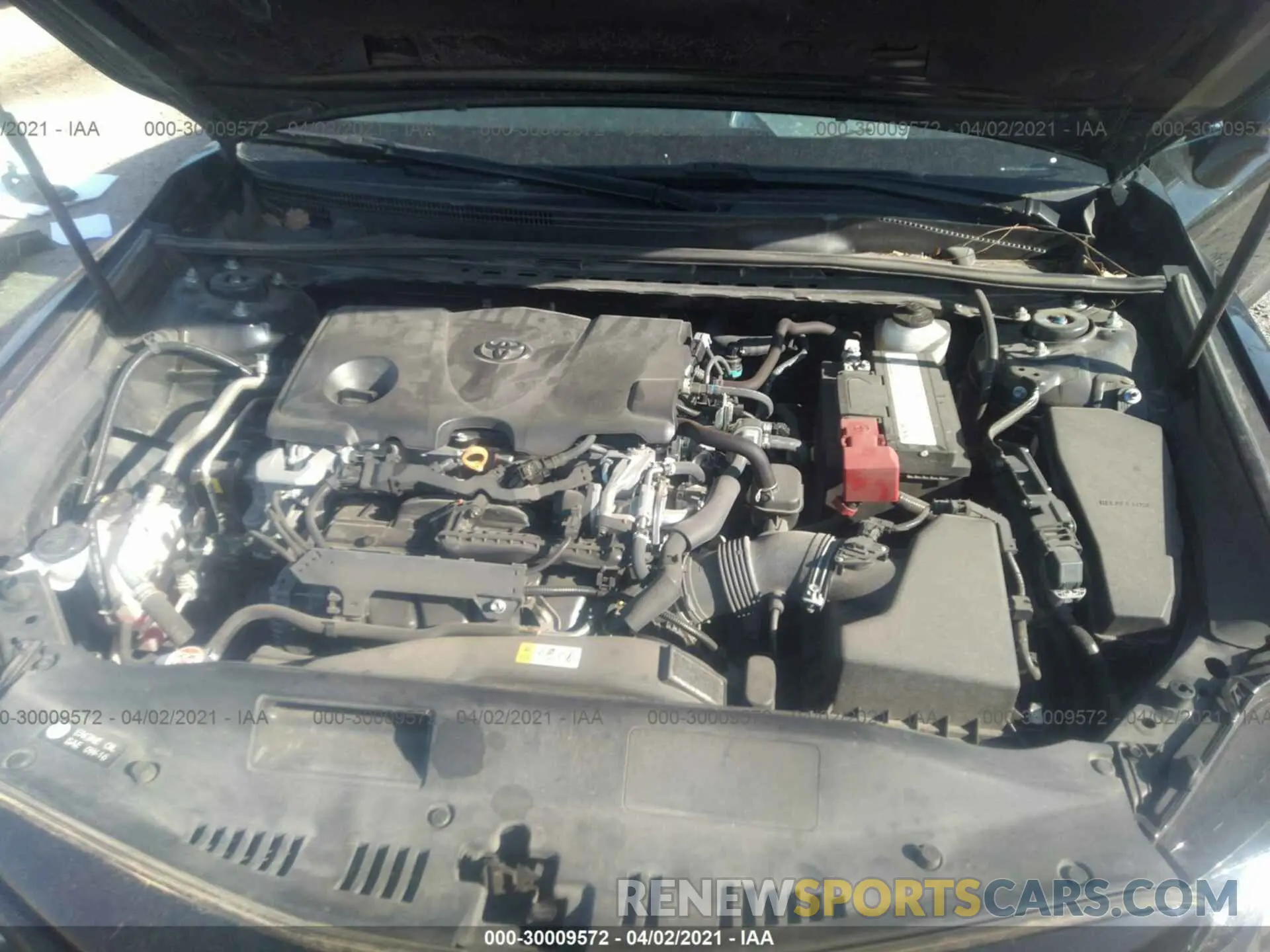 10 Photograph of a damaged car 4T1B11HK1KU742299 TOYOTA CAMRY 2019