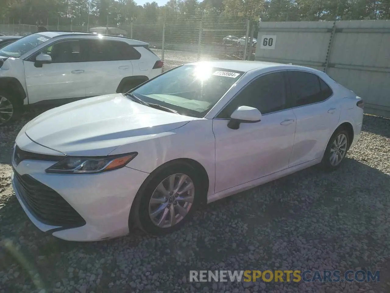 1 Photograph of a damaged car 4T1B11HK1KU756820 TOYOTA CAMRY 2019