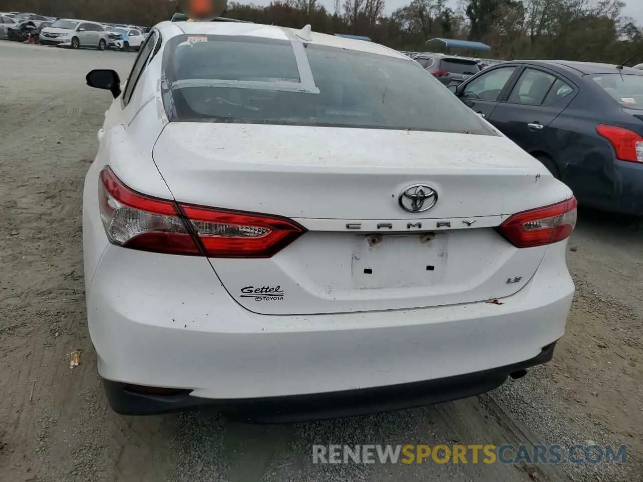 6 Photograph of a damaged car 4T1B11HK1KU780776 TOYOTA CAMRY 2019