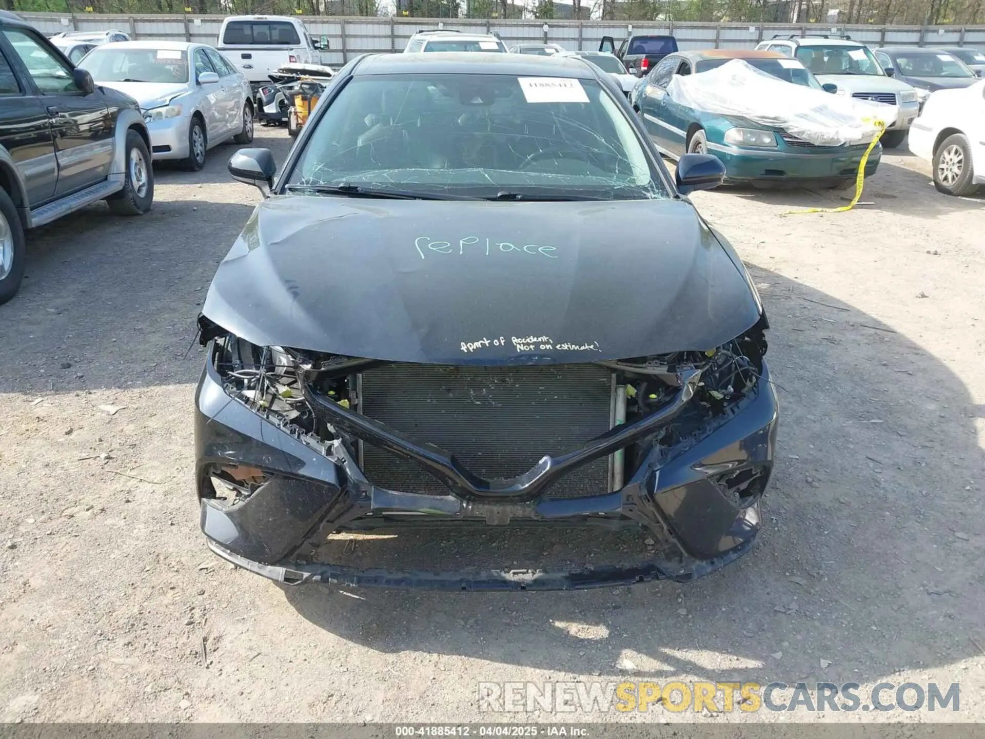 6 Photograph of a damaged car 4T1B11HK1KU782561 TOYOTA CAMRY 2019