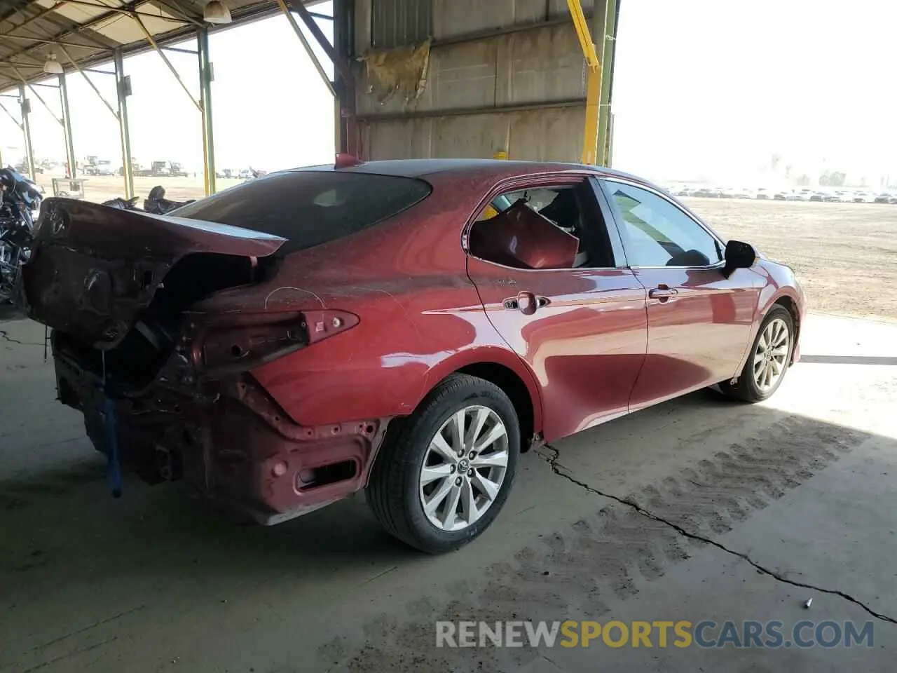 3 Photograph of a damaged car 4T1B11HK1KU785878 TOYOTA CAMRY 2019