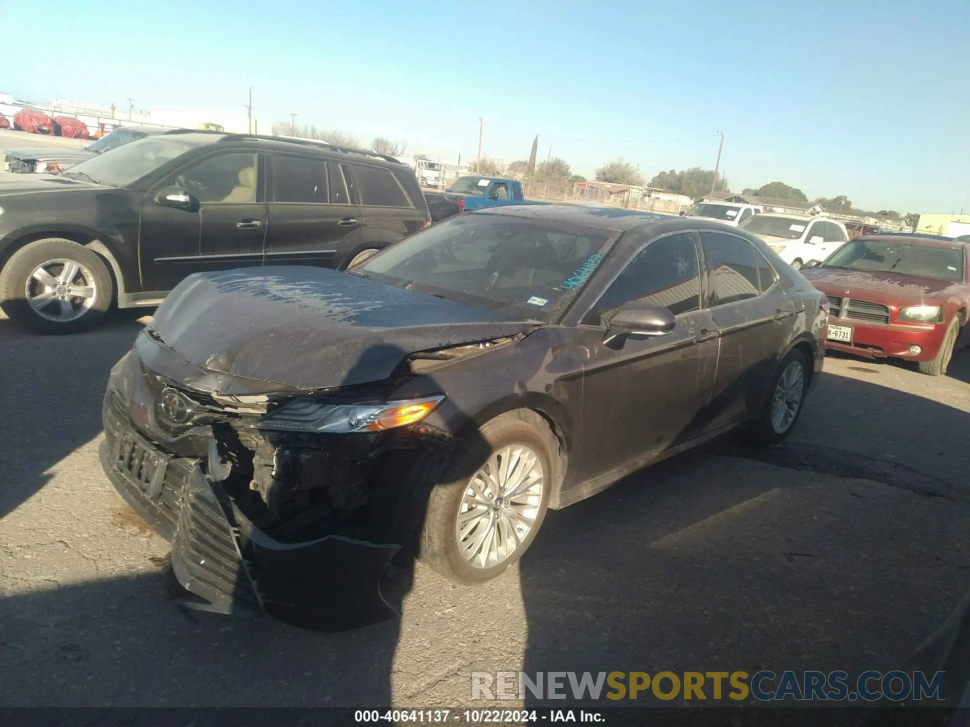 2 Photograph of a damaged car 4T1B11HK1KU809709 TOYOTA CAMRY 2019