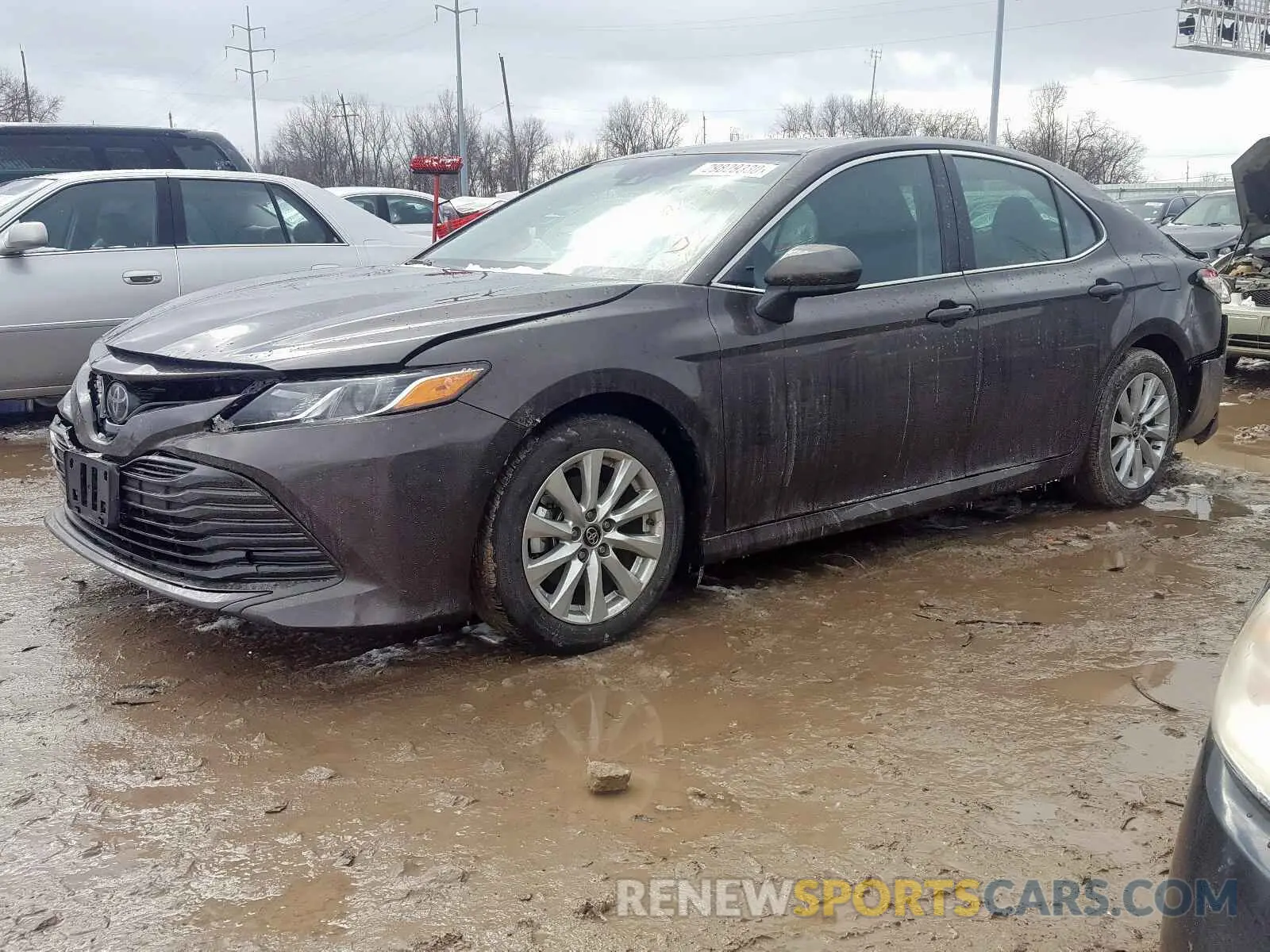 2 Photograph of a damaged car 4T1B11HK1KU816482 TOYOTA CAMRY 2019