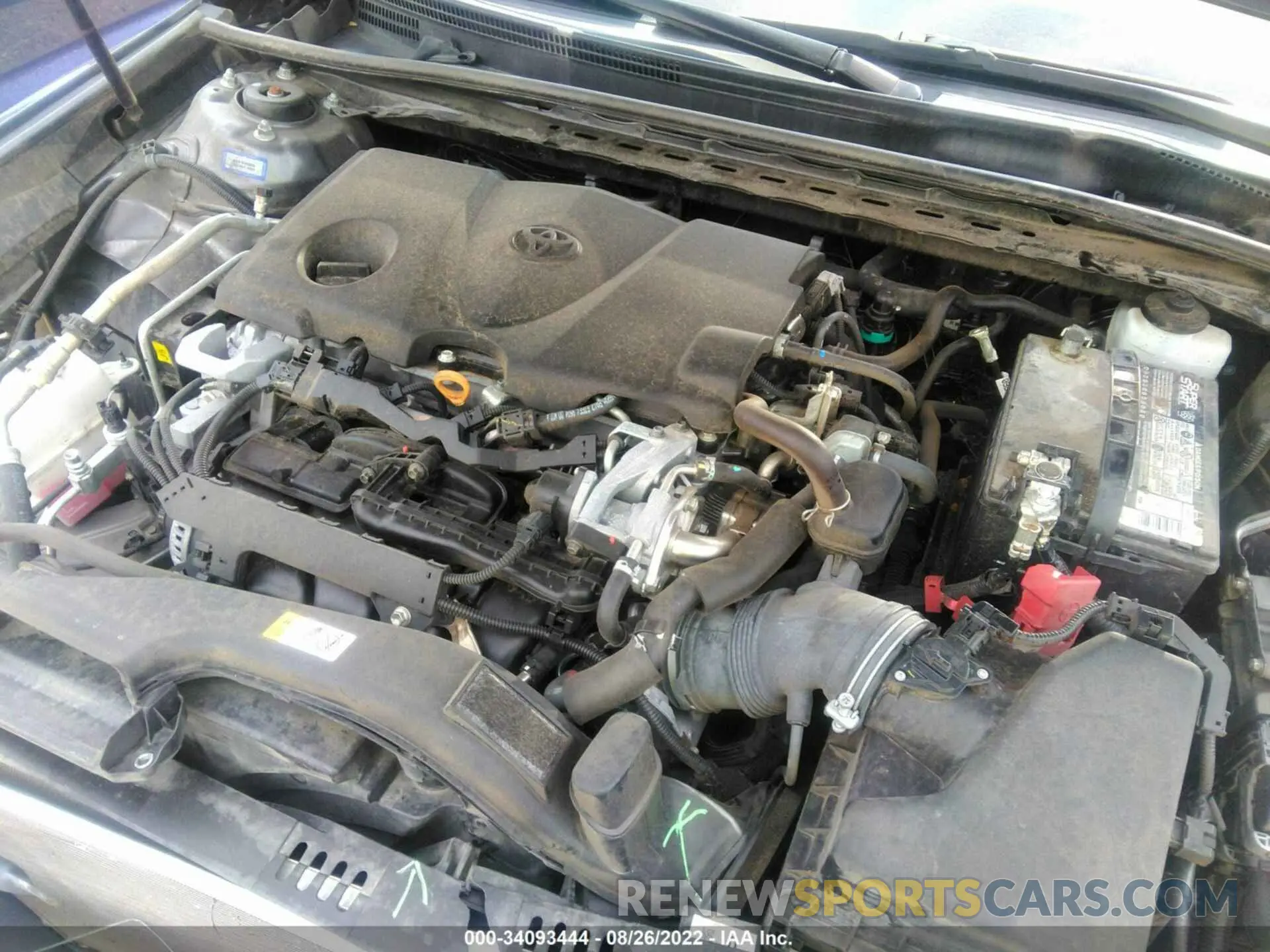 10 Photograph of a damaged car 4T1B11HK1KU822640 TOYOTA CAMRY 2019