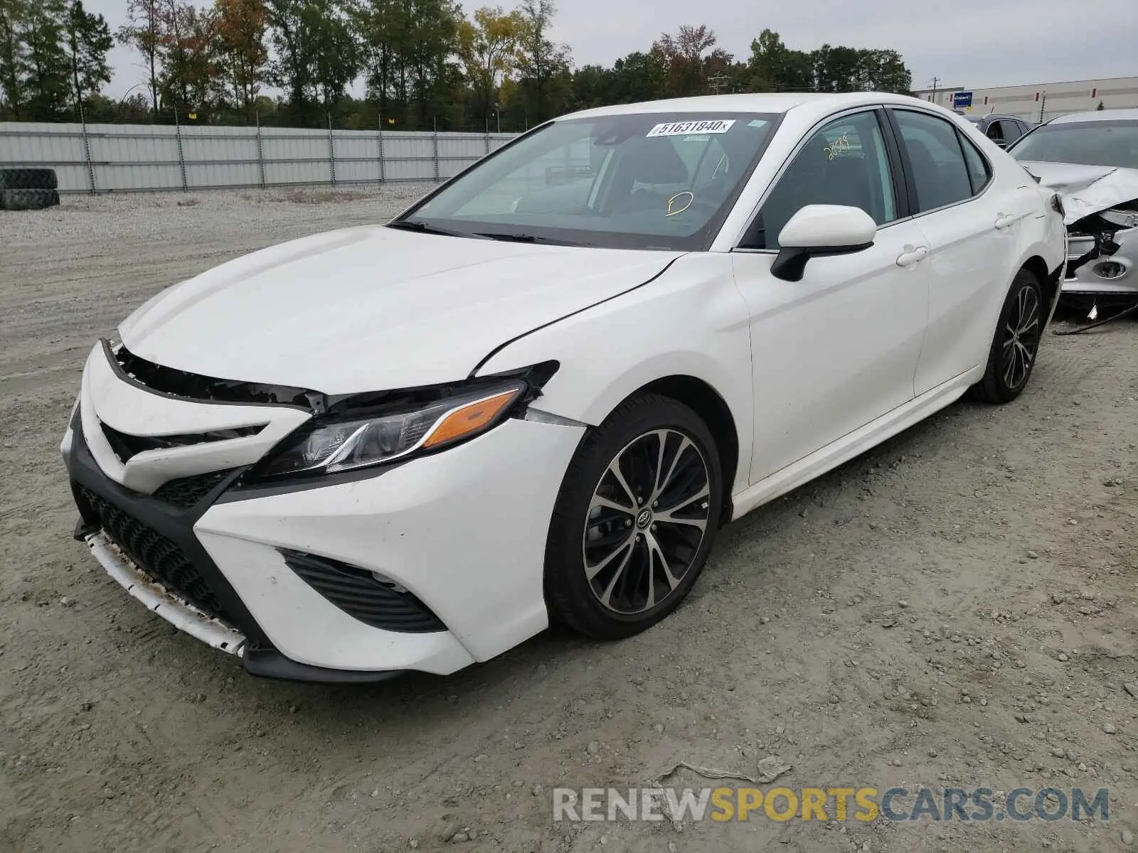 2 Photograph of a damaged car 4T1B11HK1KU839647 TOYOTA CAMRY 2019