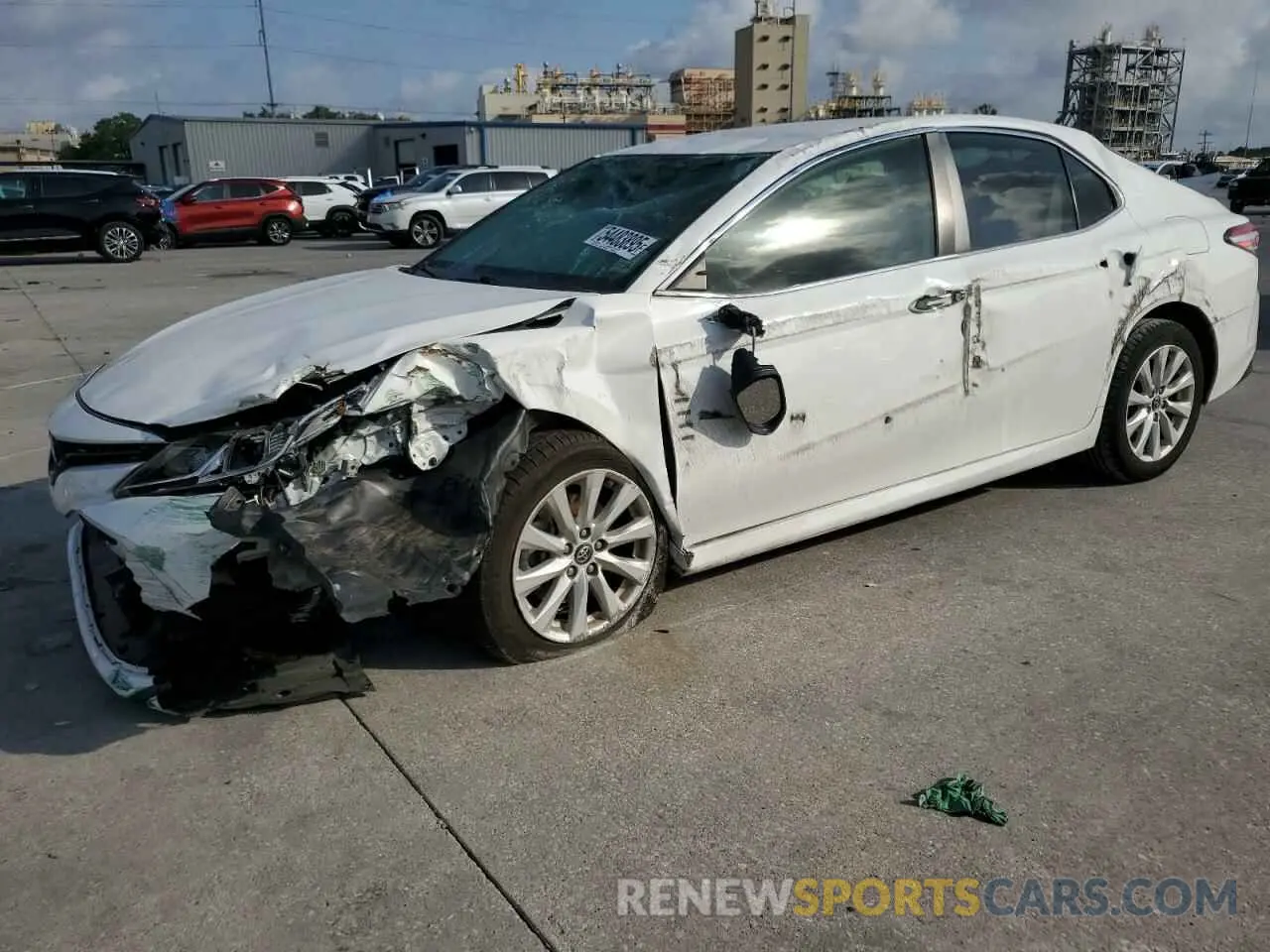 1 Photograph of a damaged car 4T1B11HK1KU841494 TOYOTA CAMRY 2019
